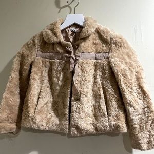 FOREVER 21 FAUX FUR COAT